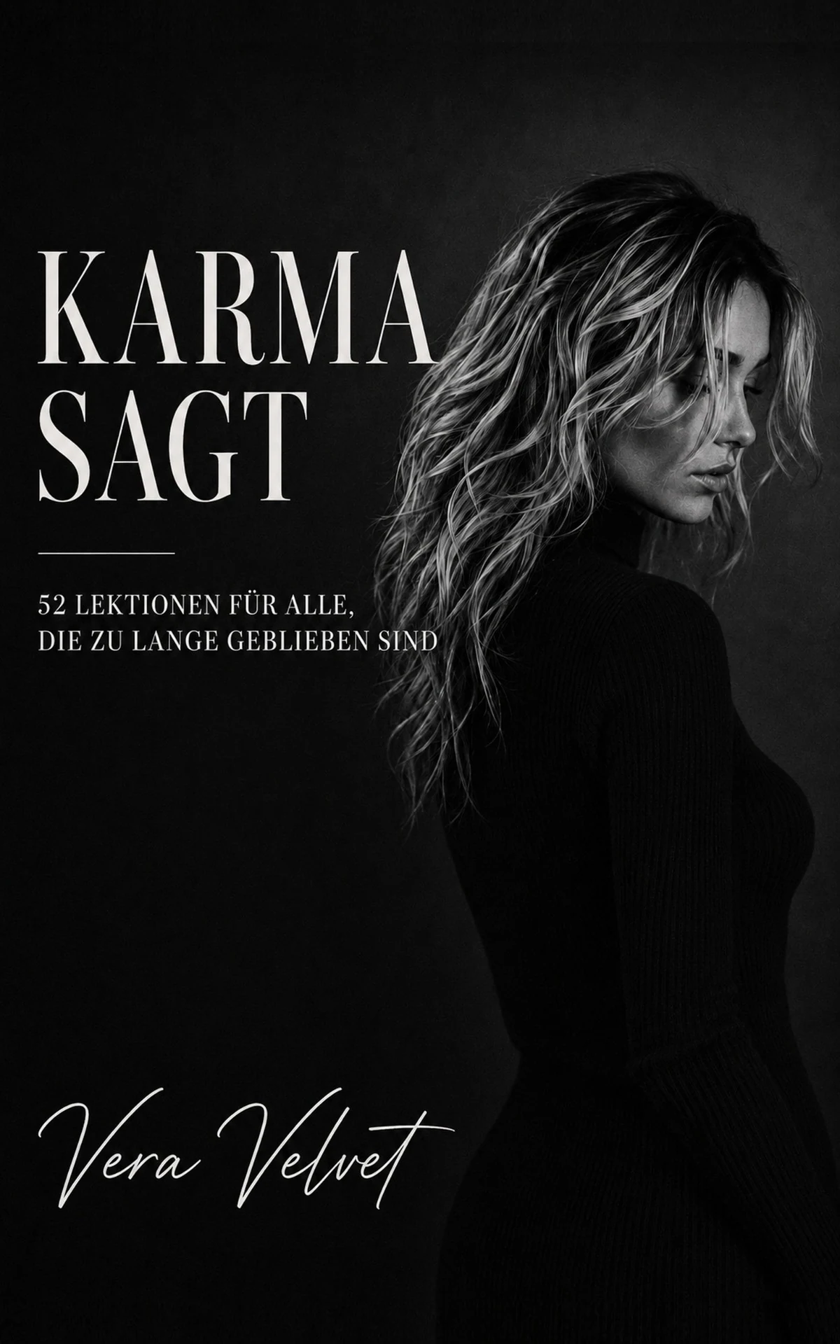 Book cover: Karma sagt — 52 lessons for everyone who stayed too long