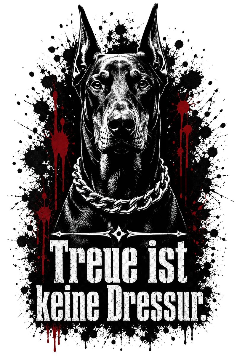 Doberman statement design